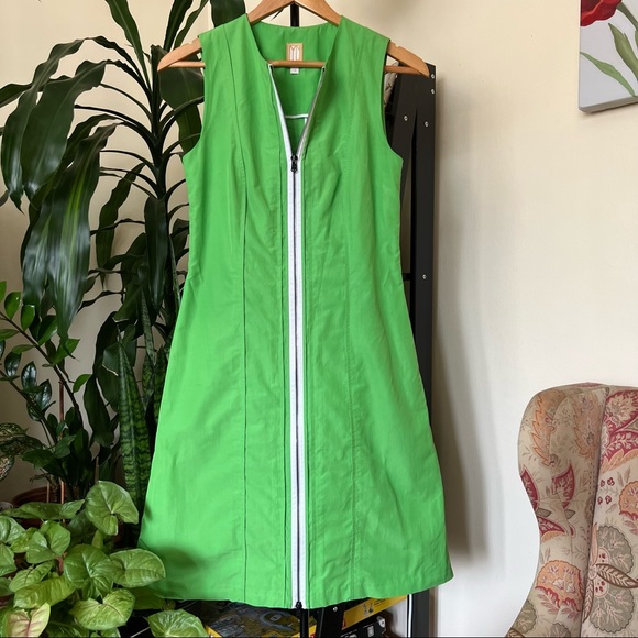 Lyn Devon Zip Up Sleeveless Dress - Picture 2 of 7